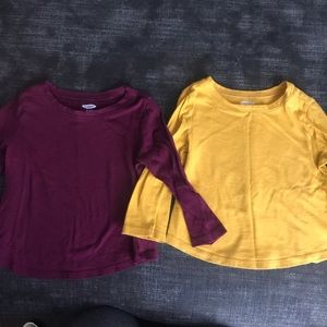 Old Navy long sleeved tops